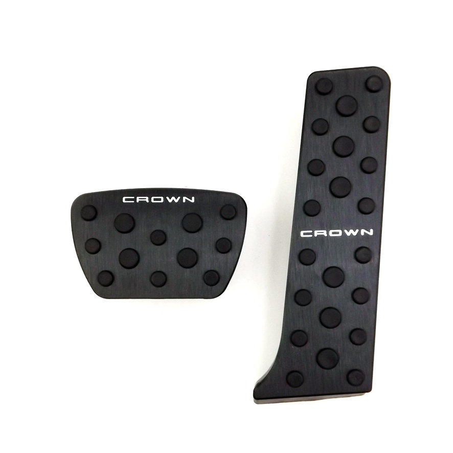 皇冠油门踏板刹车脚踏板改装装饰