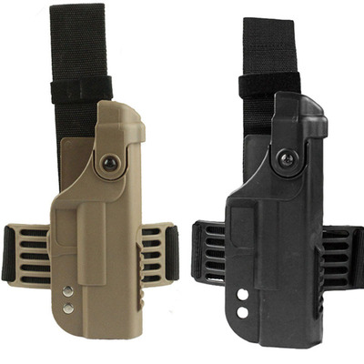 glock新款战术绑腿塑料快拔套