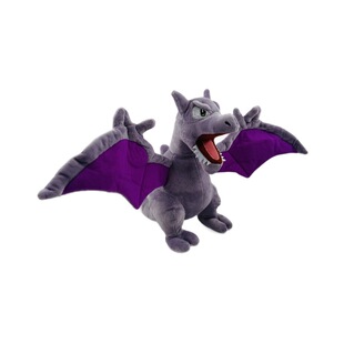 27cm大号化石翼龙站姿翼龙紫色恐龙毛绒公仔玩具玩偶带吊牌优质版