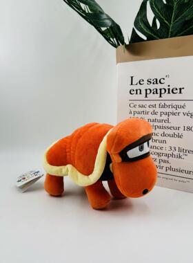 21cm玛丽马里奥小号橙色球球狳毛绒公仔带吊牌