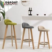 Современная подставка для ног из натурального дерева для домашнего использования