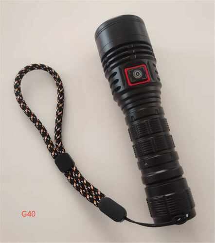 G40强光手电筒SST40灯珠远射聚光21700一体仓手电筒t40爆亮18650