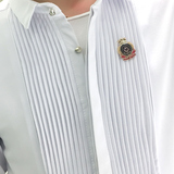 QC026-2020时尚清新情侣长袖纯色衬衫经典欧式宫廷风衬衣男P45，男装衬衫，星座717A