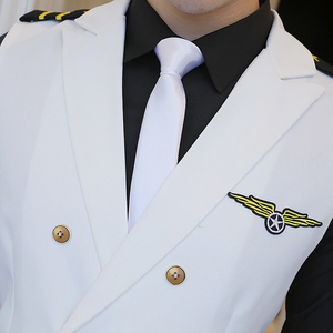 Y8758-Q时尚男韩版修身短款双排扣马甲工作服肩章马甲外套黑色P50图片
