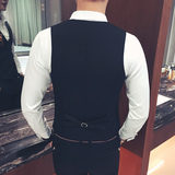 Y8744-W学院风男KTV英伦DJ马甲工作服美发师理发店大码马甲P50，男装背心/马甲，星座717A
