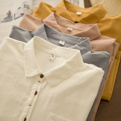 棉质春季新款简约设计感小众