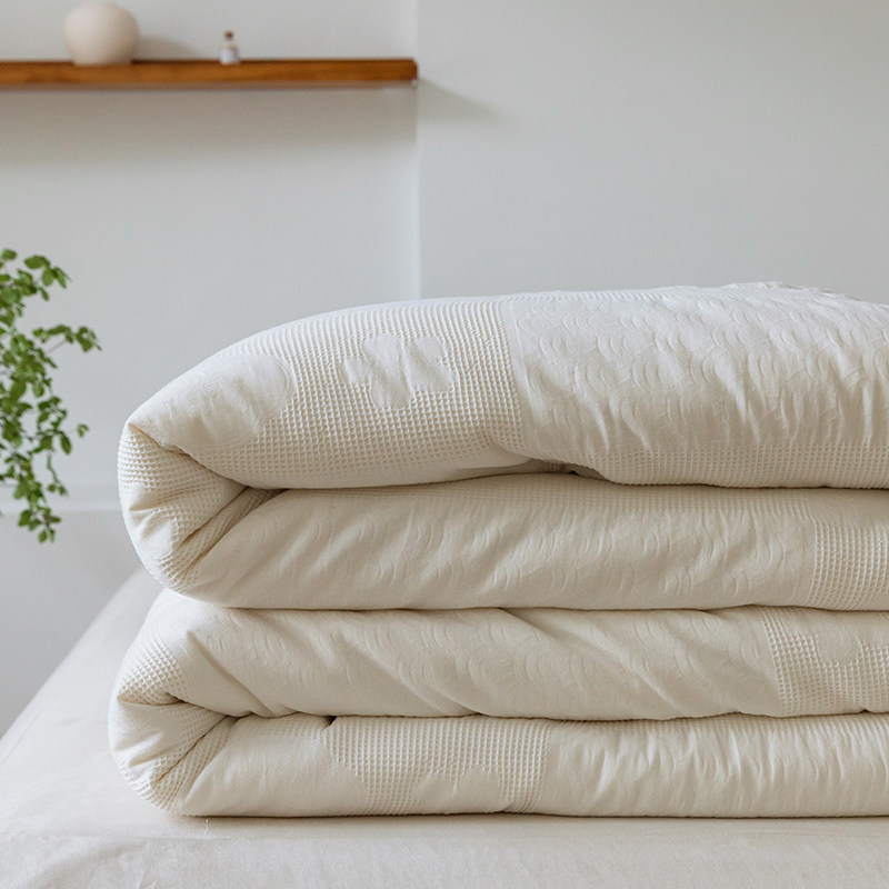 妈耶~盖这个被子实在太舒服了~全棉a类和风华夫格大豆春秋被冬被,床上用品,化纤被,淘宝优惠券,粉丝福利购,淘宝优惠卷