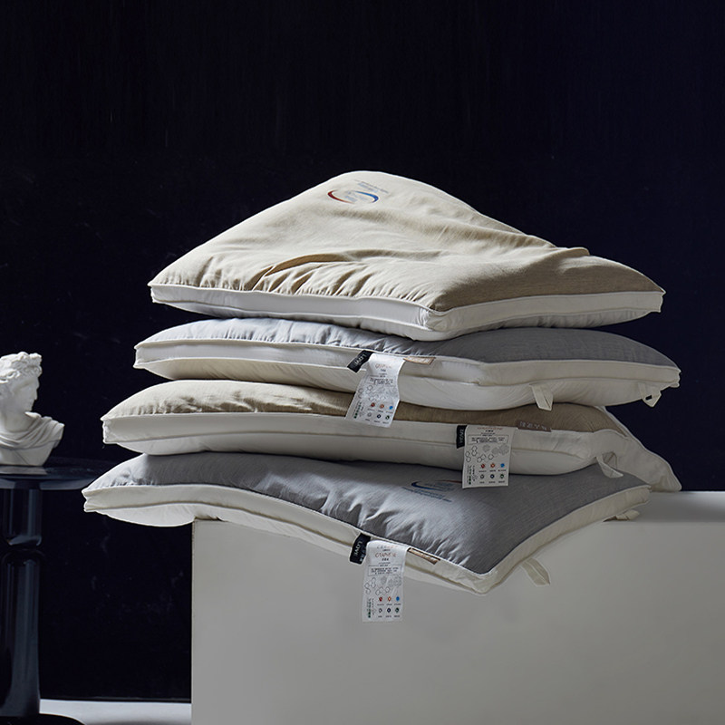 肥子妈新款石墨烯护颈荞麦枕头护颈椎助睡眠软而不塌持久支撑