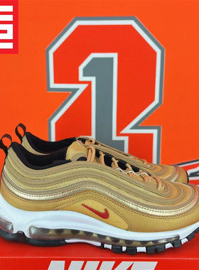 Nike耐克Air Max 97男女大童款缓震气垫休闲百搭慢跑鞋918890-700