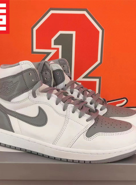 AIR JORDAN 1男女款AJ1经典潮流复古休闲高帮板鞋 555088-202-037