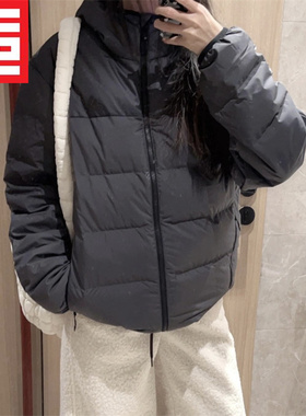 Adidas阿迪达斯男子冬季防风连帽保暖运动休闲轻薄羽绒服JW6776