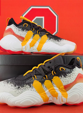 ADIDAS阿迪达斯男款Trae Young 3特雷杨实战缓震防滑篮球鞋IF9359