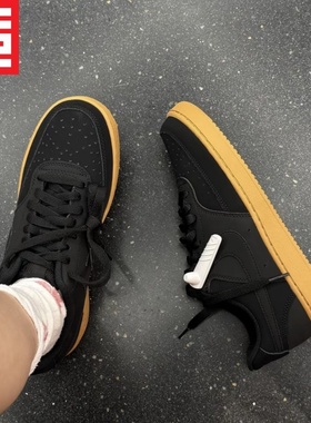 NIKE耐克Court Vision男女款简版空军经典低帮休闲板鞋CD5463-008