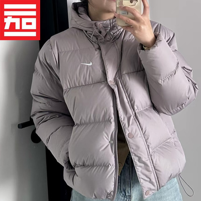 运动休闲防风保暖连帽羽绒服外套