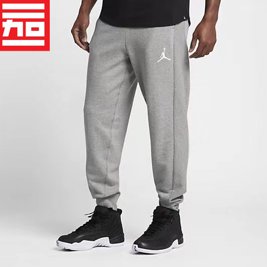 NIKE AIR JORDAN男秋冬款毛圈经典AJ休闲收腿运动长裤 822661-063