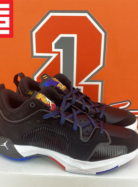 AIR JORDAN男款AJ37低帮气垫缓震实战篮球鞋DQ4123-FD8700-FB8486