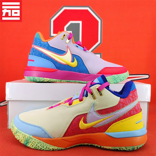 詹姆斯男款气垫实战缓震篮球鞋