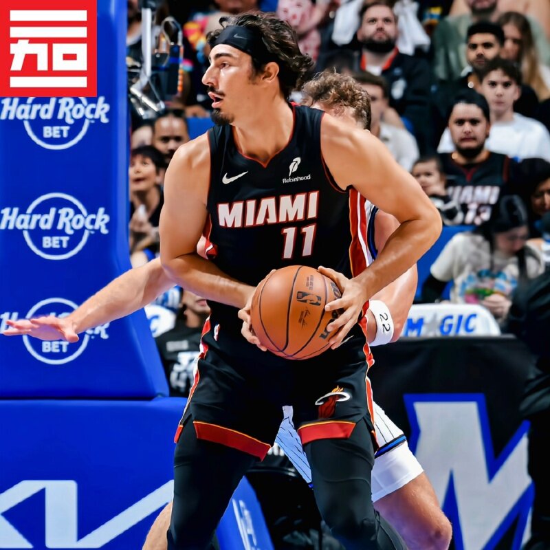 Nike耐克NBA热火小海梅-哈克斯SW男款透气速干篮球背心DN2011-017