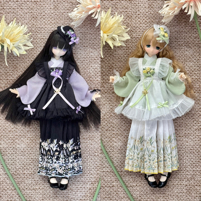 镜花缘 Azone s/m/ob22/混合天使/电器街bjd娃衣特六汉洋折衷汉服