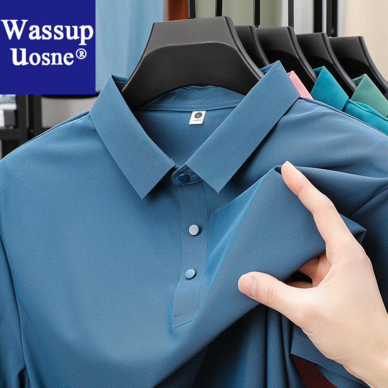 Wassup Uosne高端无痕冰丝短袖女士防晒速干T恤夏季新款polo衫商