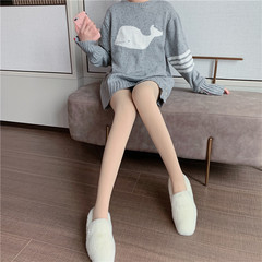 Real price real price Plush warm Leggings women's winter Korean version of natural skin and nude feeling closed pantyhose