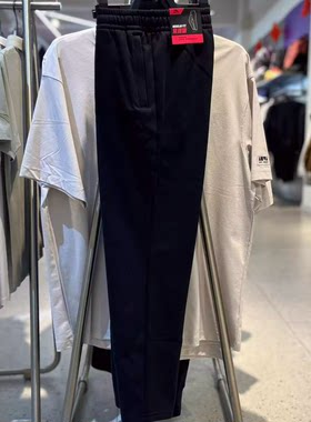 安踏正品女装2024冬新款保暖加绒收口综训针织运动长裤162447318N