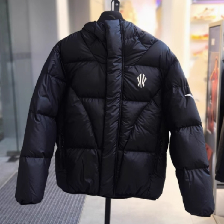 安踏凯里·欧文系列丨速暖男女同款2024冬款连帽羽绒服172441906N