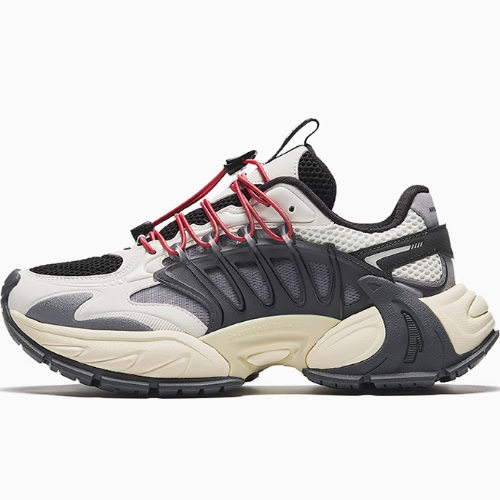 安踏正品雀翎老爹鞋男鞋2024秋新款厚底增高复古休闲鞋112438898