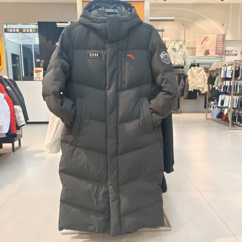 安踏男六度芯羽绒服丨RDS95鹅绒2025冬新款长款保暖棉服152617908