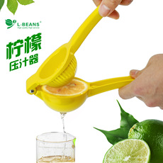 Лимоновыжималка 双层铝合金橙子柠檬榨汁.手动榨汁机.迷你婴儿压汁器柠檬夹