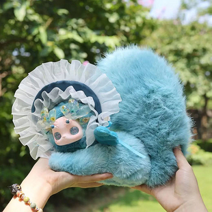 【现货】正版菇噜噜GULULU幻想生物一鹿生花系列毛绒盲盒潮玩娃娃