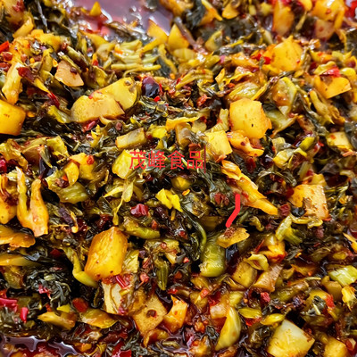 广西特产酸菜炒萝卜鲜香辣脆嫩爽口开味即食酸菜萝卜丁拌面下饭菜