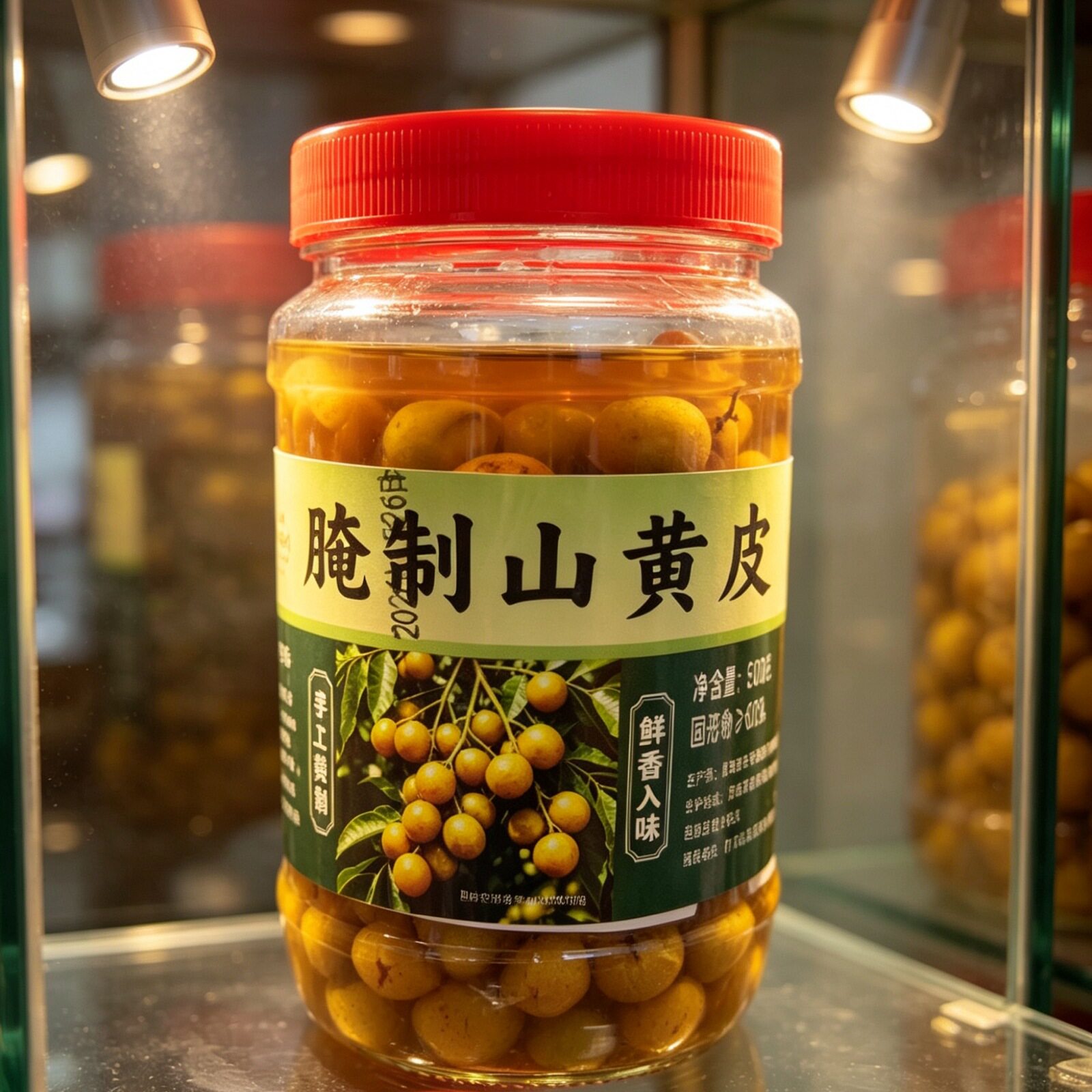 广西特产腌制山黄皮酱农家下饭菜扣肉配料