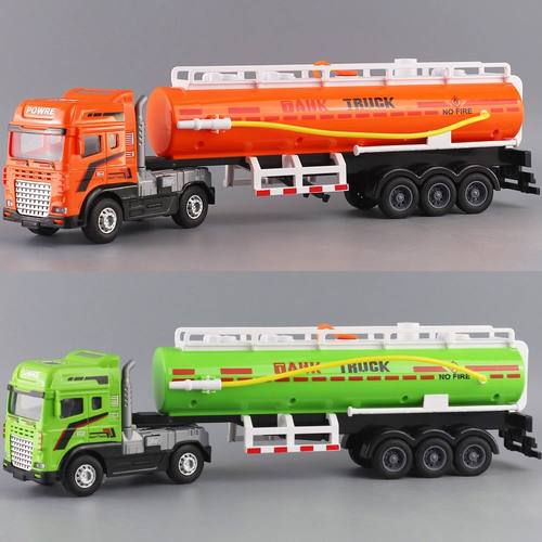 儿童大号喷水车声光惯性玩具车加长版水箱运输车男孩仿真大卡车