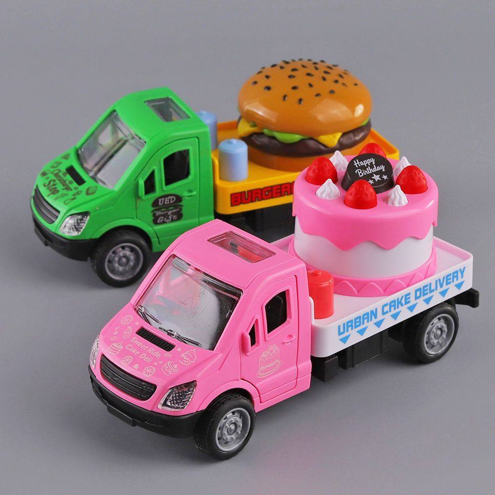 惯性过家家汉堡玩具车冰淇淋开门快餐车儿童仿真蛋糕小汽车运输车,玩具/童车/益智/积木/模型,惯性/回力/滑行玩具,淘宝优惠券,粉丝福利购,淘宝优惠卷