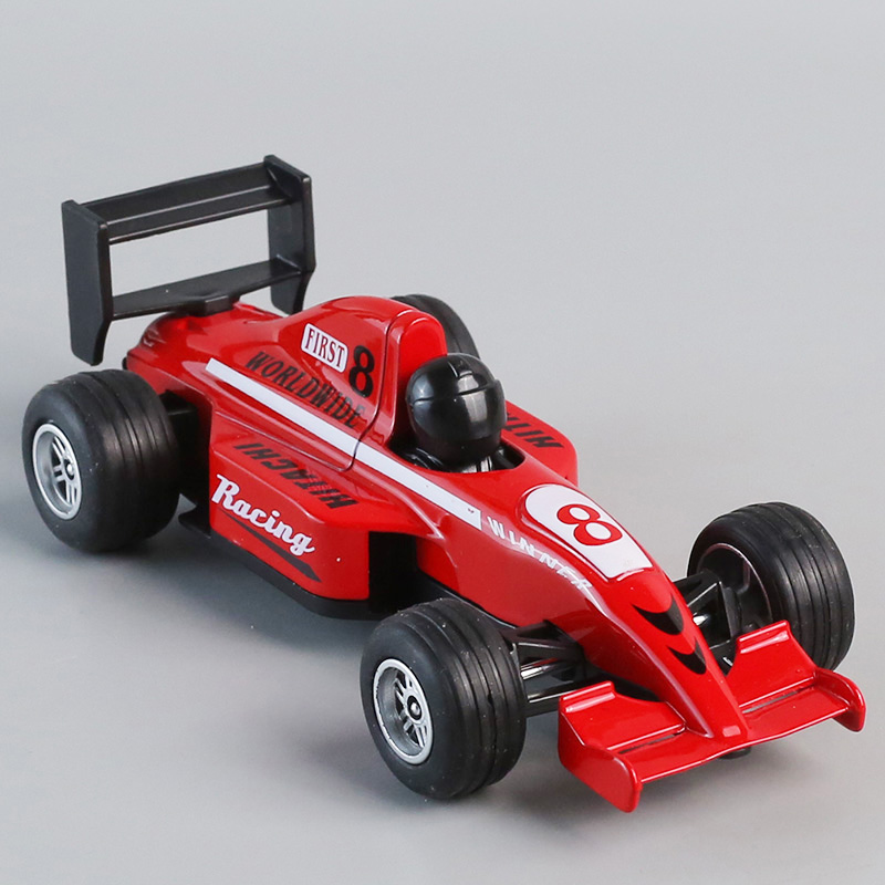 合金F1赛车儿童仿真方程式赛车回力玩具车儿童玩具男孩礼物小汽车