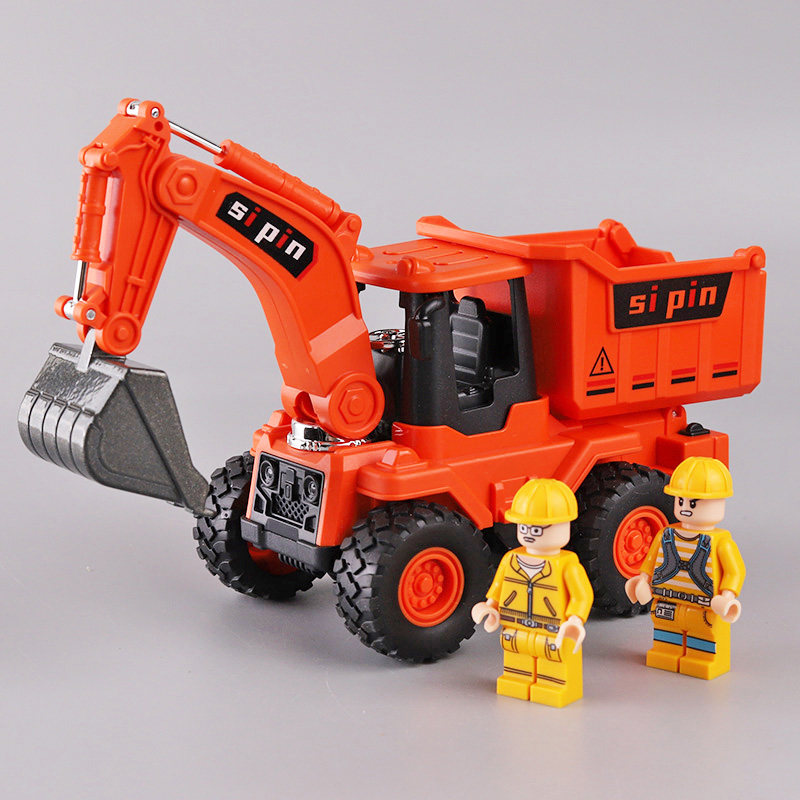 合金挖头工程车推土机挖掘机翻斗运输车2-6岁儿童惯性宝宝耐摔,玩具/童车/益智/积木/模型,惯性/回力/滑行玩具,淘宝优惠券,粉丝福利购,淘宝优惠卷