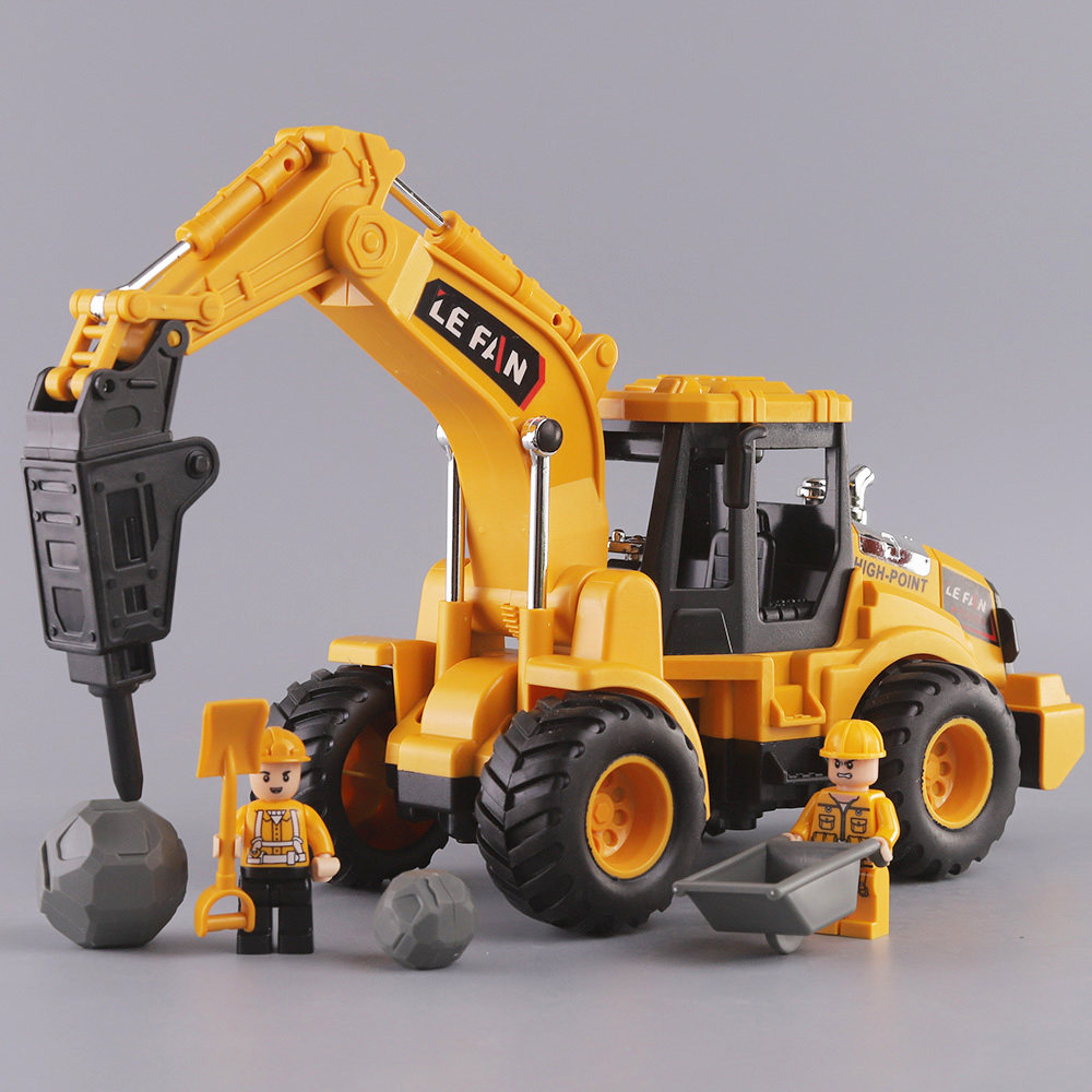 惯性破碎机可换头工程车儿童大号挖掘机玩具车男孩抓木机模型礼物,玩具/童车/益智/积木/模型,惯性/回力/滑行玩具,淘宝优惠券,粉丝福利购,淘宝优惠卷