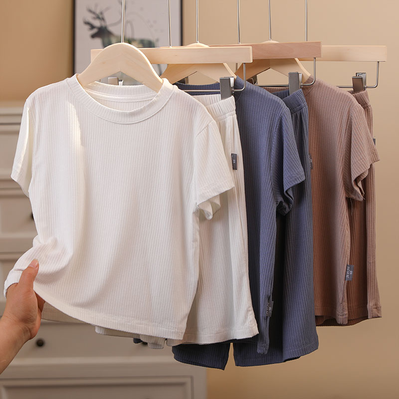 薄款短裤子简约风面膜空调家居服