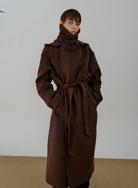 COLN冬日大衣御寒是王道时髦更是must have连帽系带大衣给足价值