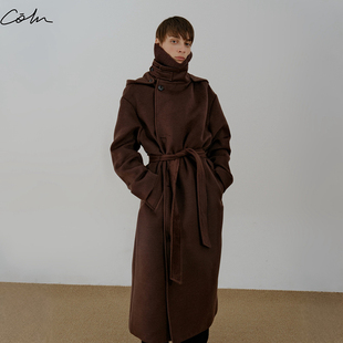 COLN冬日大衣御寒是王道时髦更是must have连帽系带大衣给足价值