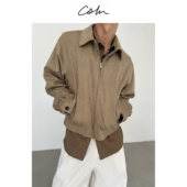 COLN 春天不穿磨砂麂皮你还打算什么时候穿呢?麂皮夹克和春日太配