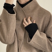 COLN 双排扣手工双面呢羊毛外套 黑标系列限量发售 Black Label