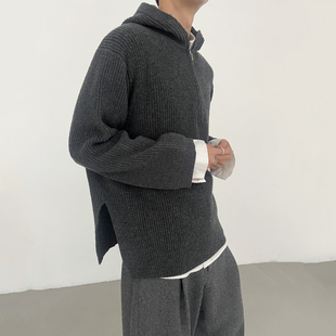 COLN连帽套头拉链毛衣是冬日专属的安全感厚实又方便叠穿很难不爱