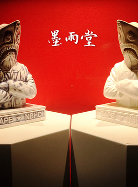 现货NEIGHBORHOOD X BAPE BOOZE SHARK/CE-INCENSE CHAMBER香炉