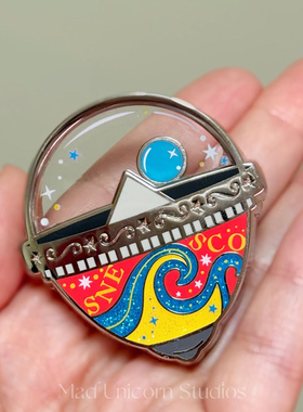 哈利波特同人周边 madunicorn太太徽章sneakscope(shaker-pin)可