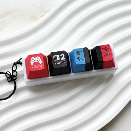 NS switch解压玩具按键按钮键帽试轴器挂件3D打印钥匙扣定制包挂