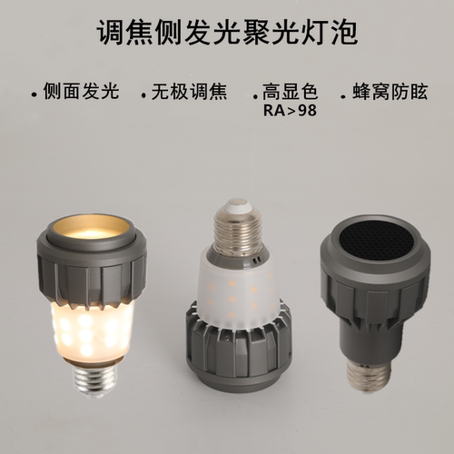 LED餐饮专用调焦高亮聚光灯泡