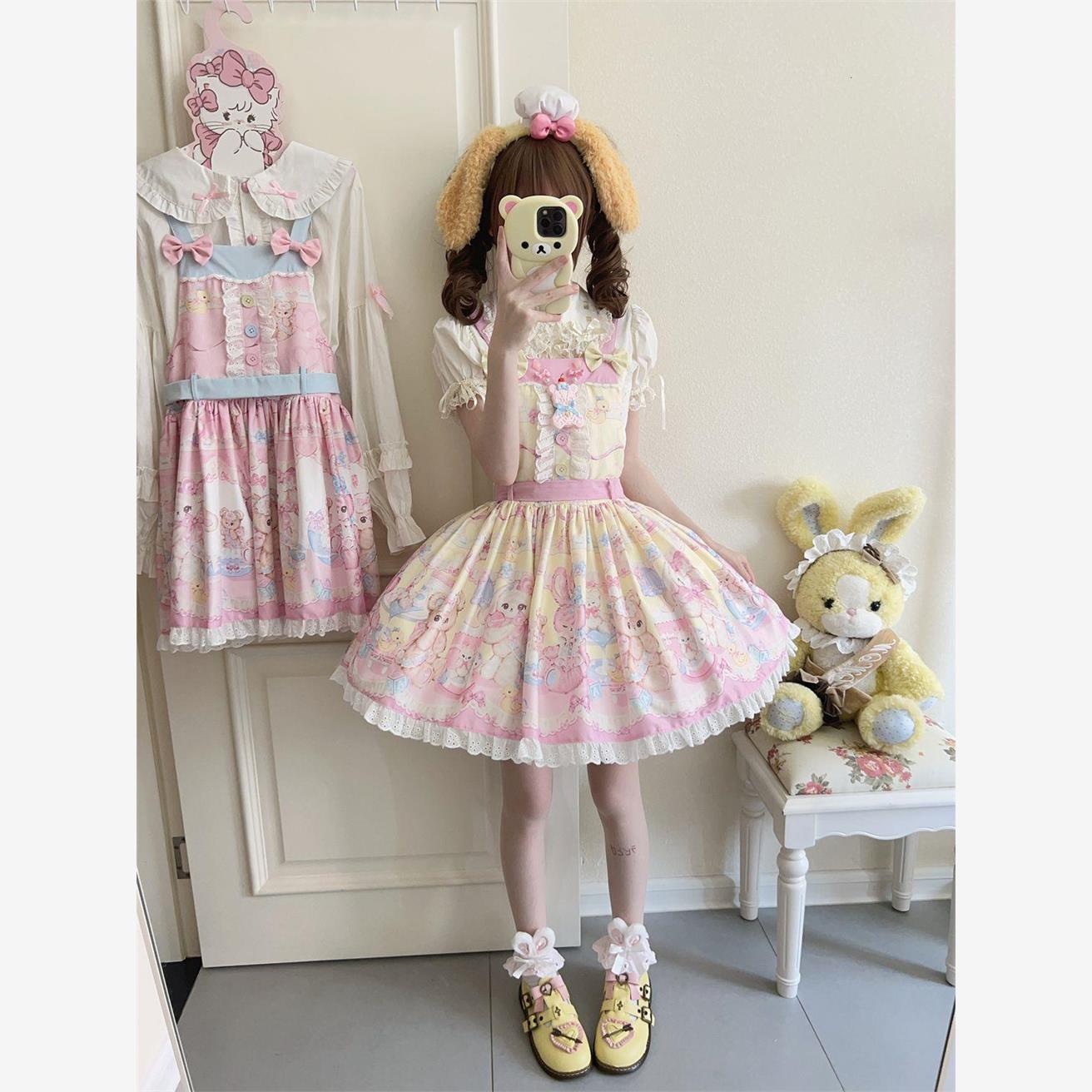 ~原创设计Lolita洋装甜美