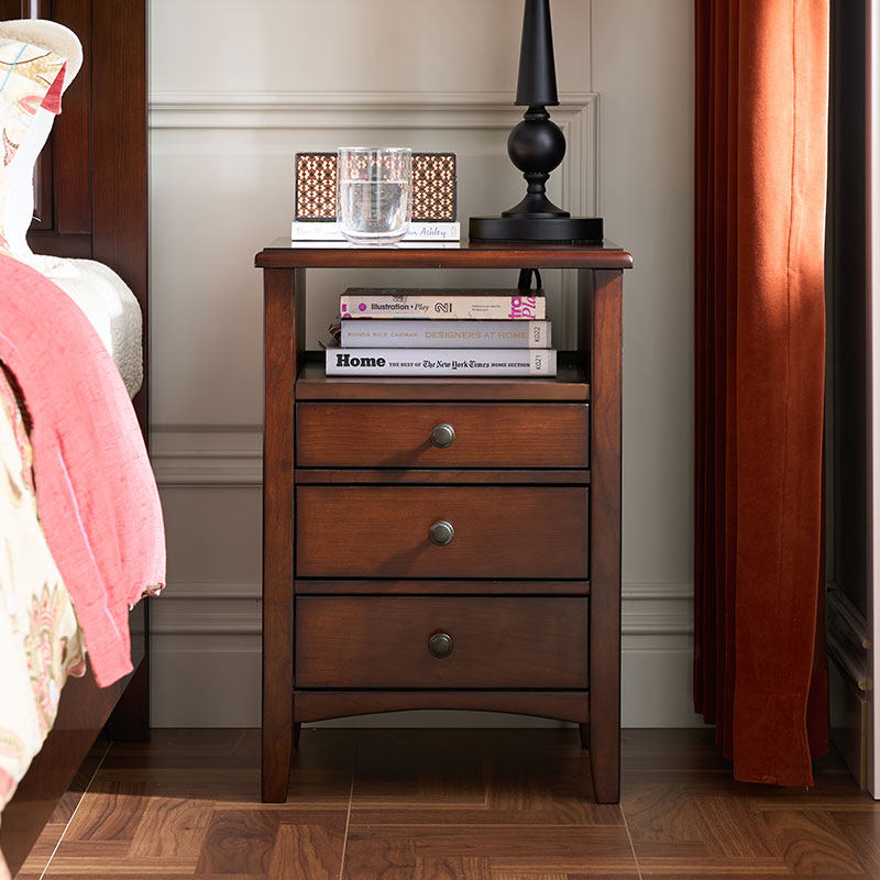 和年美家实木迷你床边